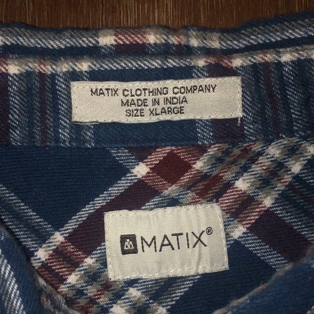 MATIX flannel. Xl. - Picture 2 of 4